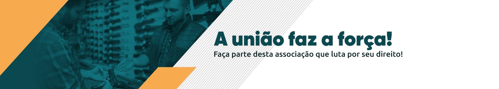 Banner da ABIAMB convida empresas do setor a participar da associação.