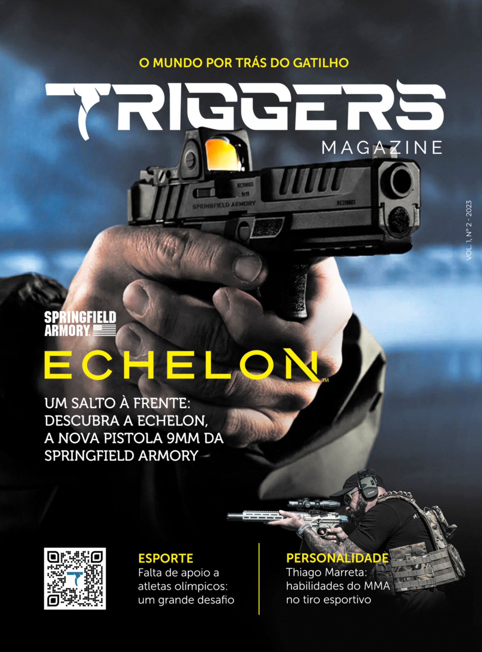 Capa original da Triggers Magazine, edição 2 (2023)