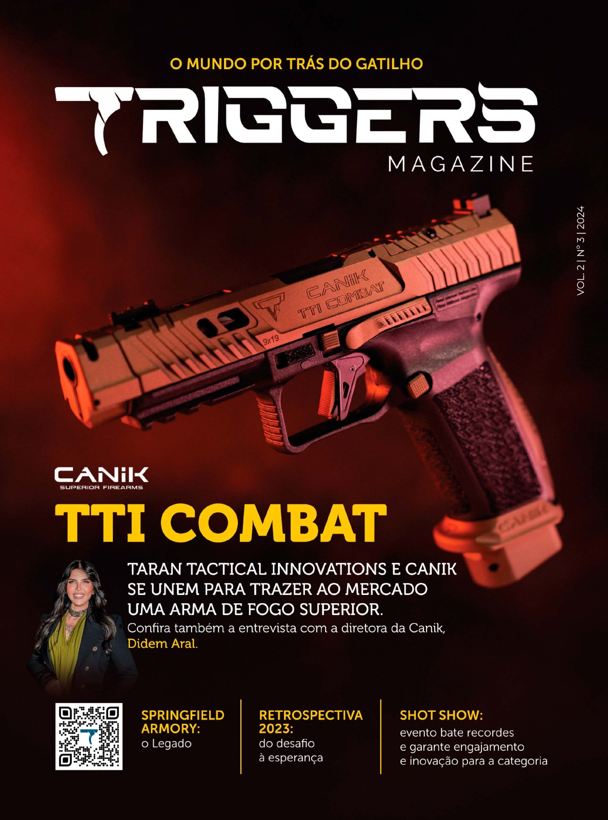 Capa original da Triggers Magazine, edição 3 (2024)