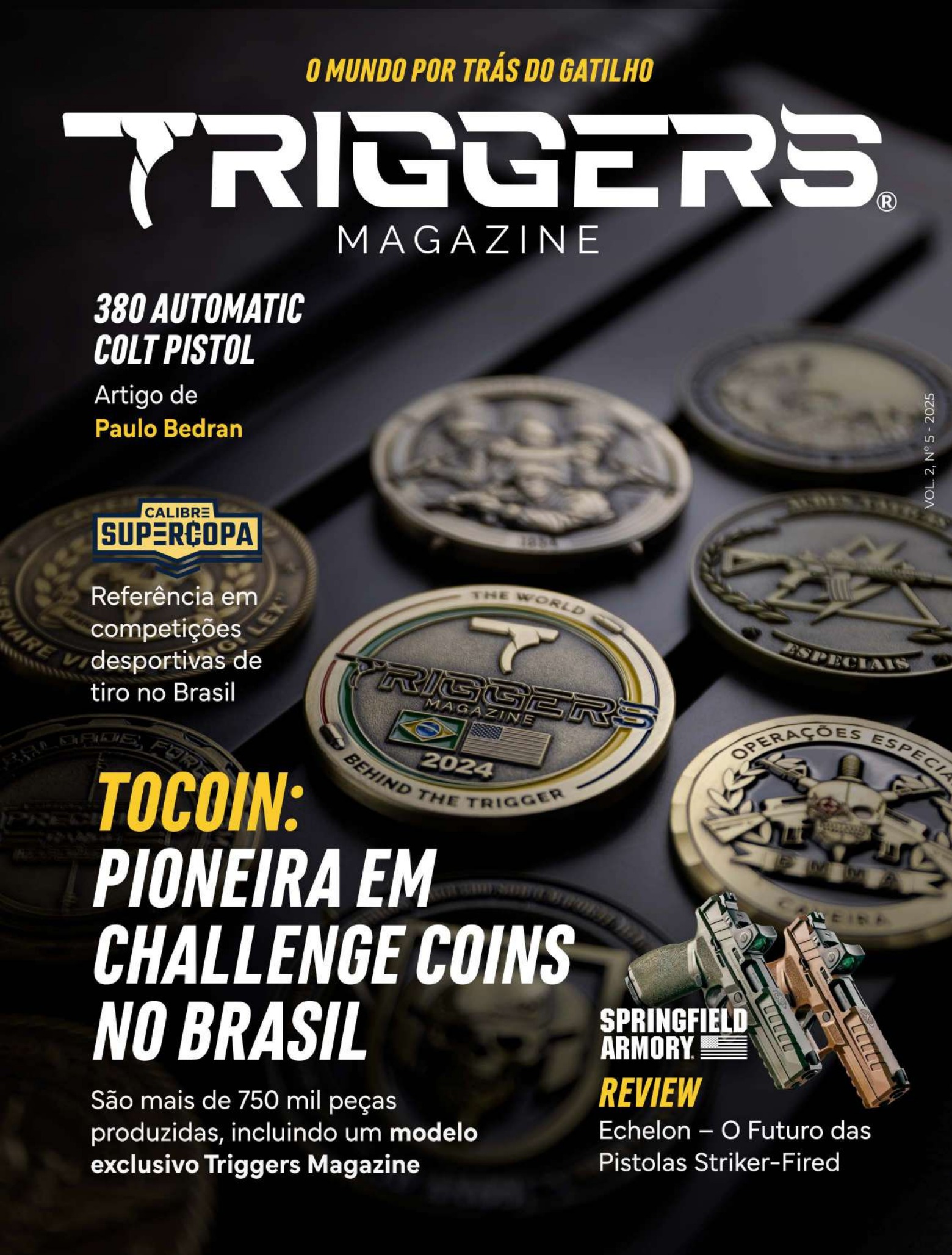 Capa da revista Triggers Magazine — Edição 5